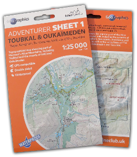 Toubkal Trekking Maps