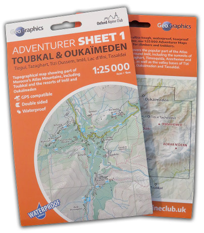 Toubkal Trekking Maps